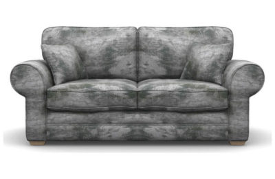 Heart of House Chedworth 2 Seater Fabric Sofabed - Silver